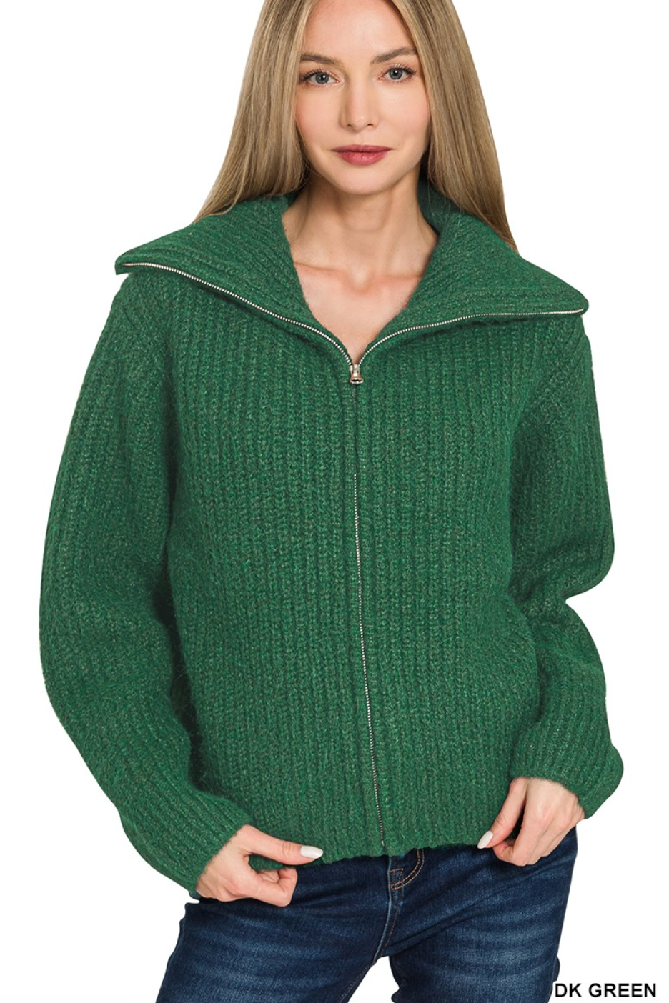 CORTINA ZIP SWEATER
