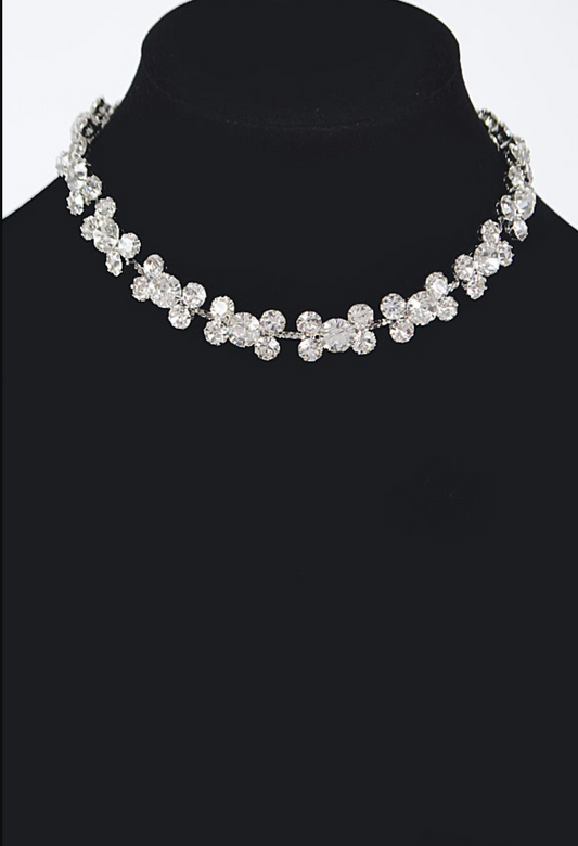 BELLATRIX RHINESTONE NECKLACE