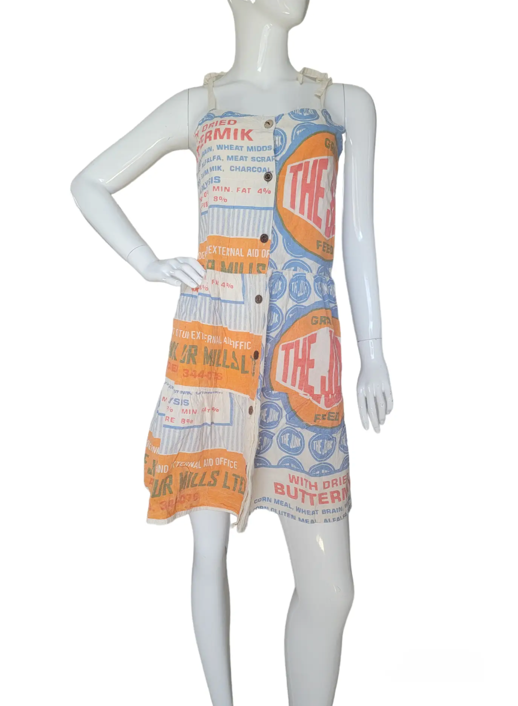 BUTTERMILK ROMPER DRESS