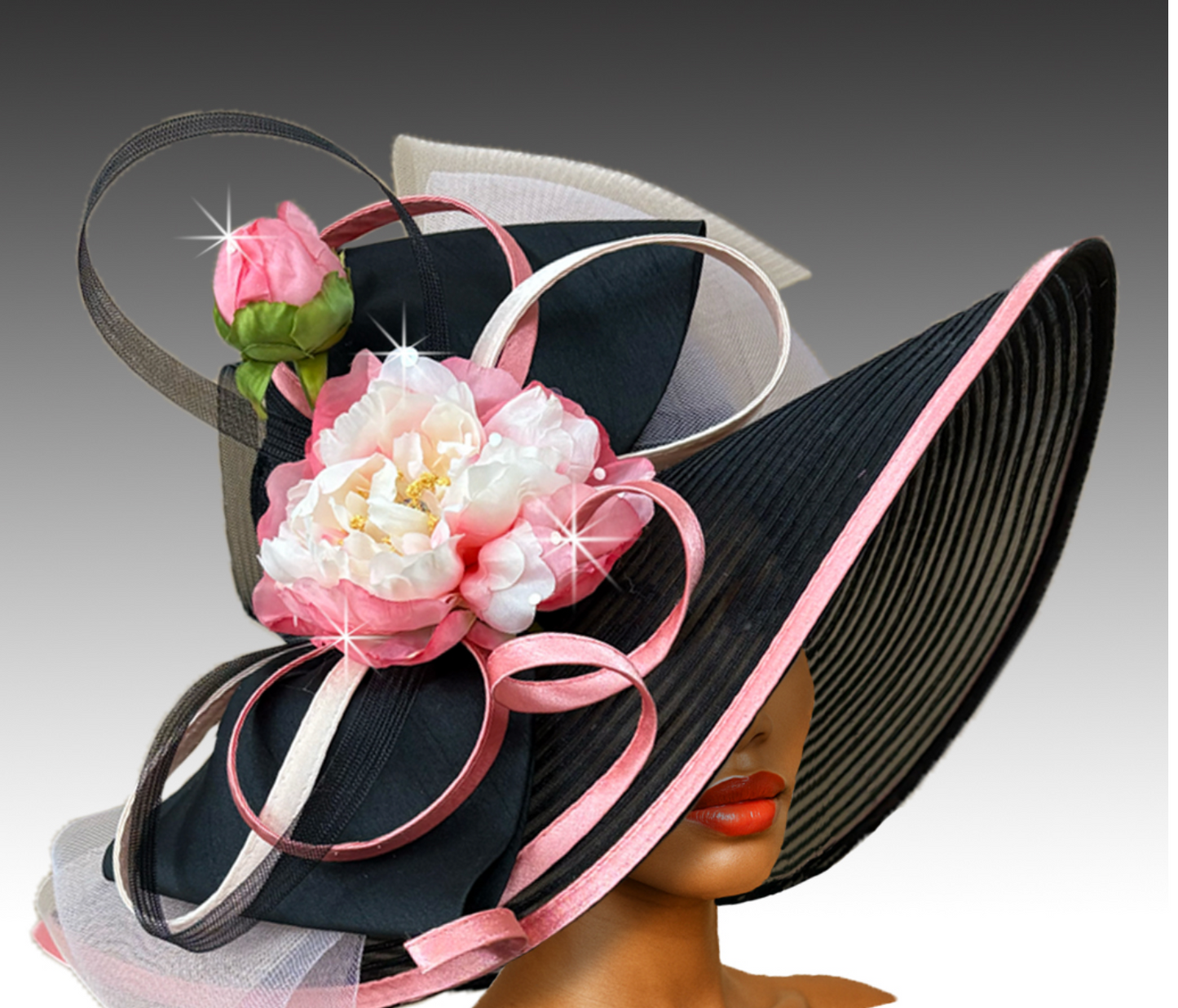GRETA GARBO LAVISH HAT