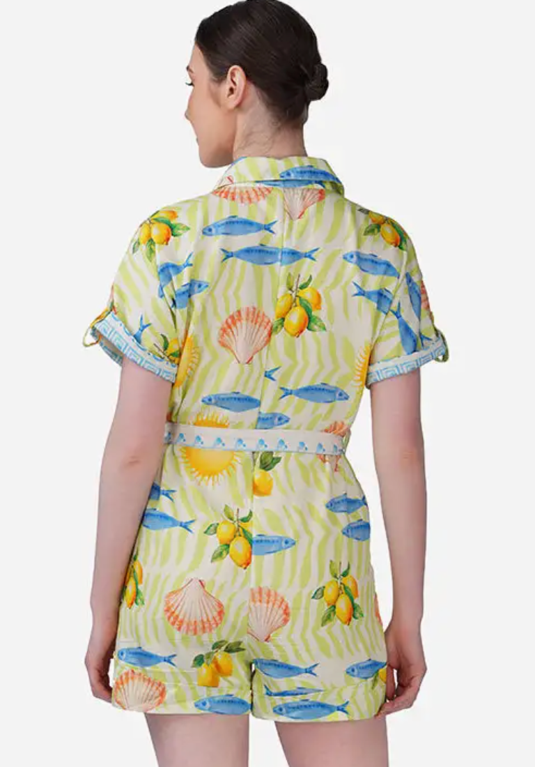 FISH SHELL SUNSHINE ROMPER