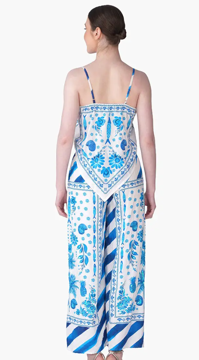 TIDE FISH TOP AND PANT SET