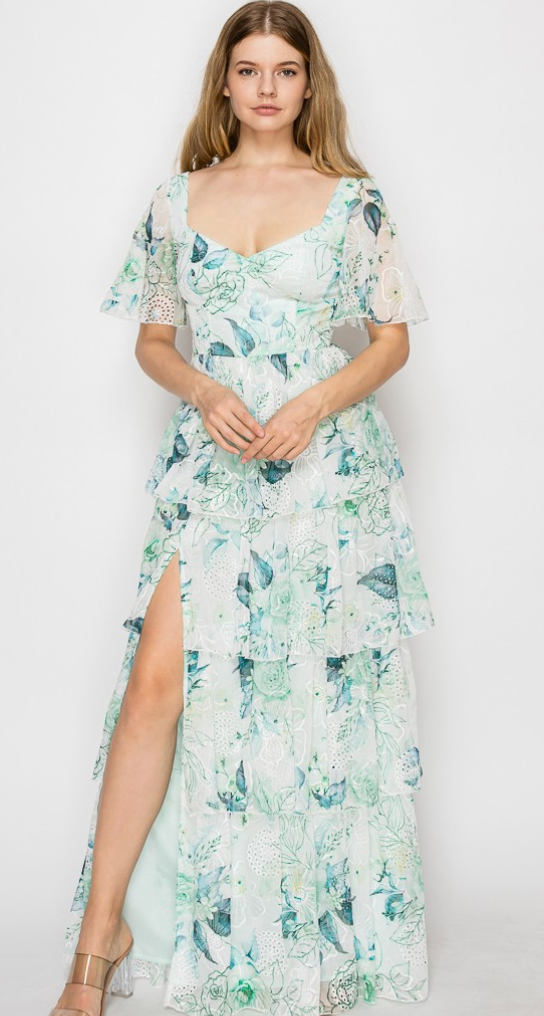 SABRINA TIERED MAXI