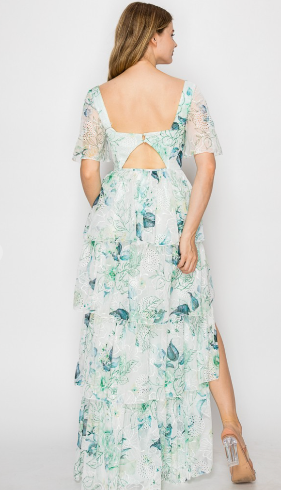 SABRINA TIERED MAXI