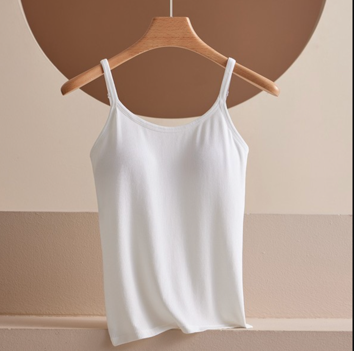 "NO NEED FOR A BRA' CAMI TOP