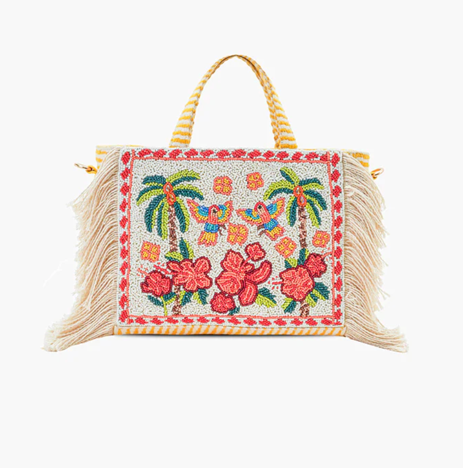 RIO VIBRANT BEADED BAG