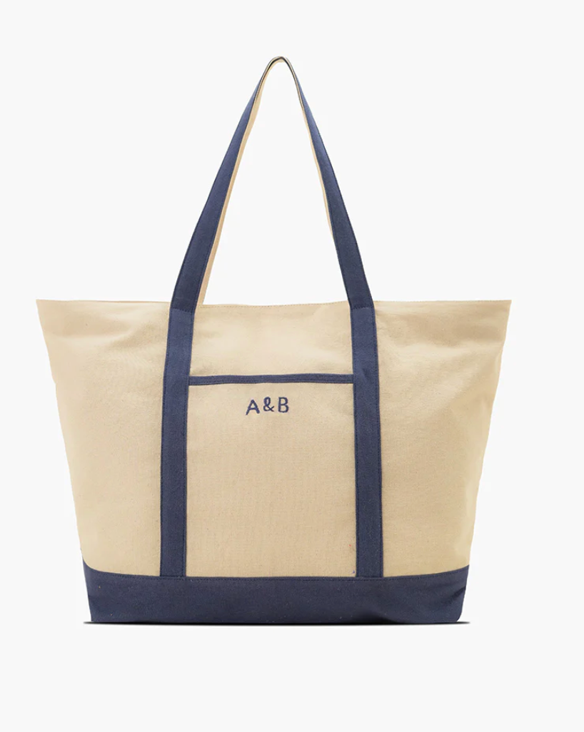 HAMPTONS COASTAL BOAT TOTE