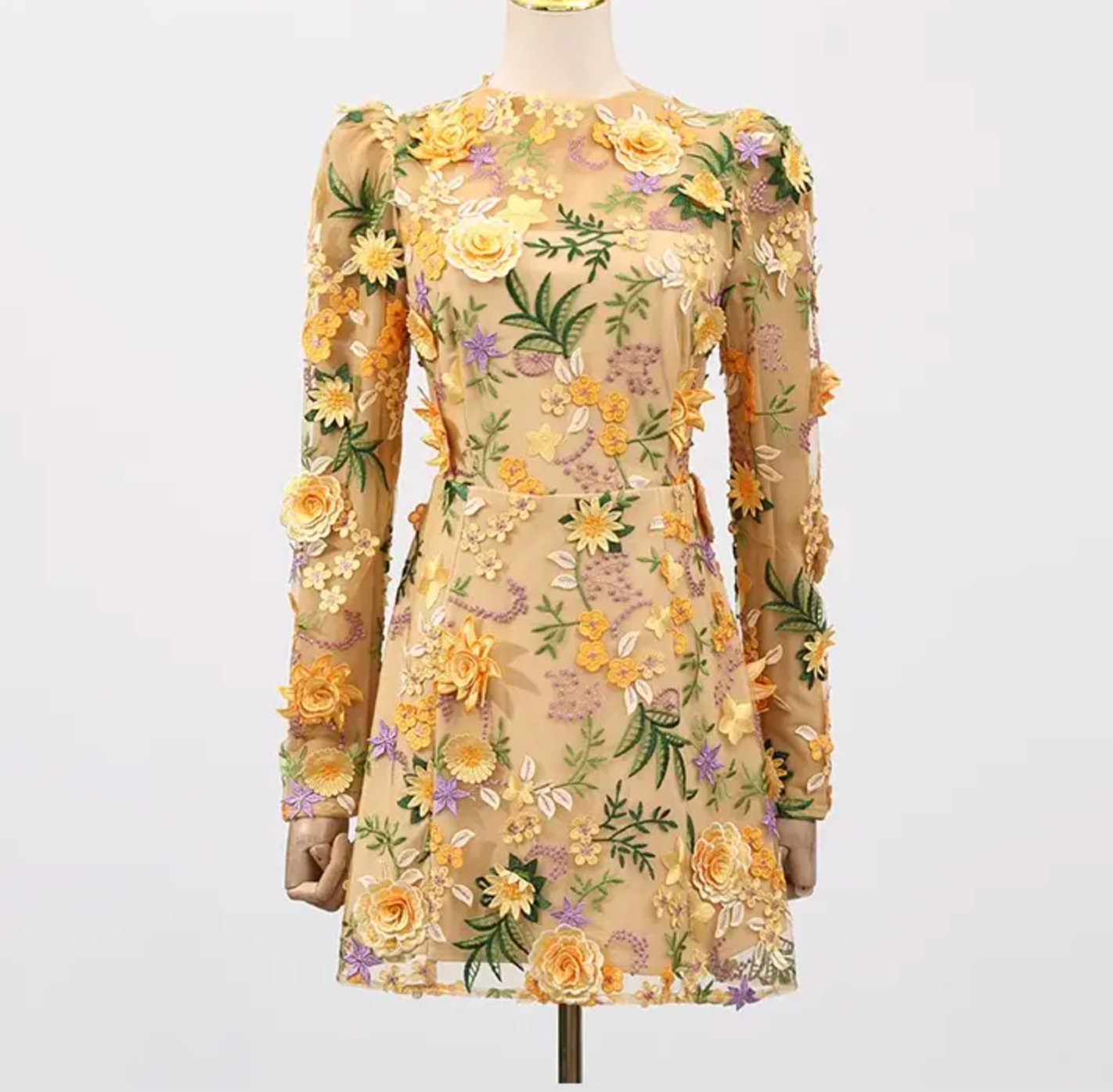 POP ART FLOWER DRESS