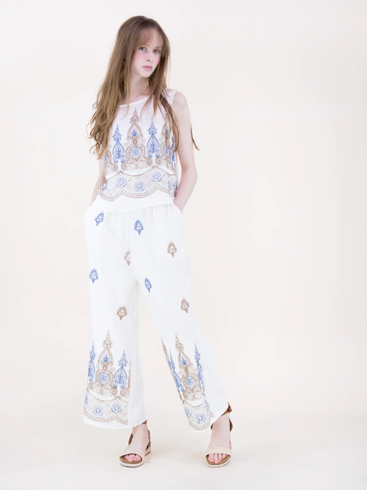 ROYAL ARTISAN TOP AND PANT SET
