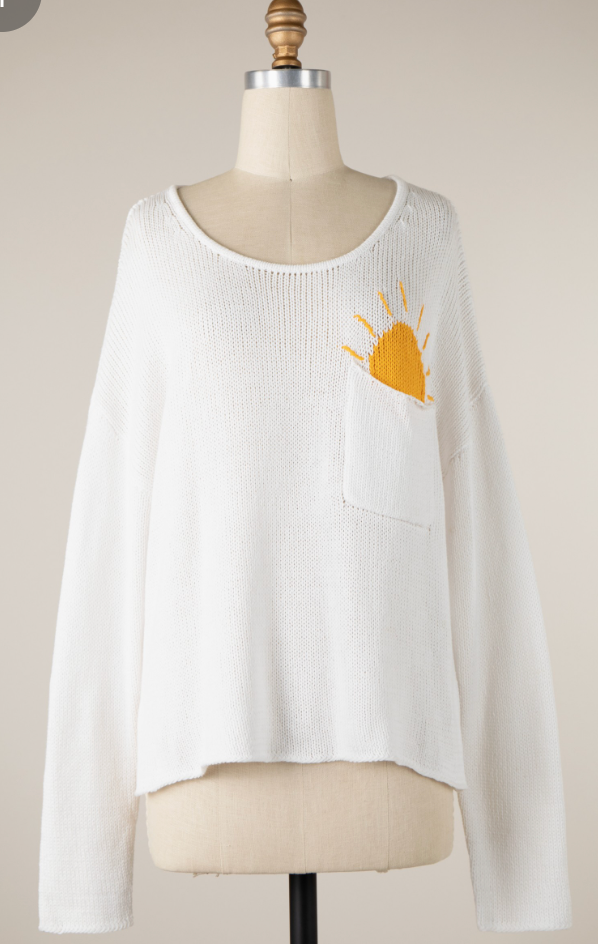 SUNSHINE POCKET SWEATER