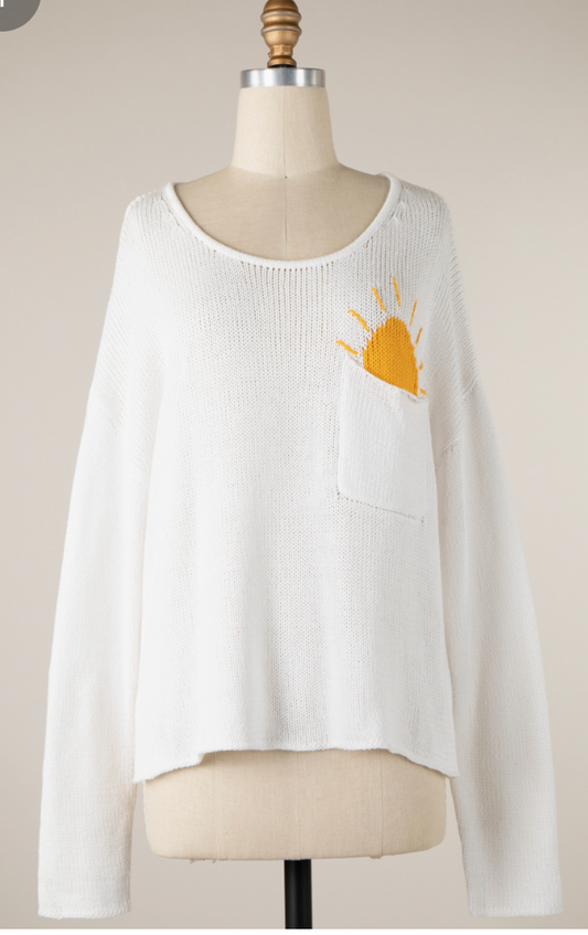 SUNSHINE POCKET SWEATER