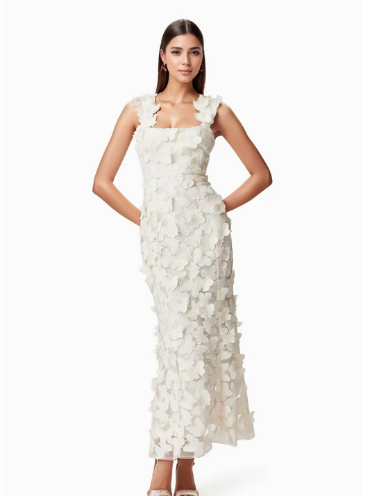 ELEGANT BUTTERFLY DRESS