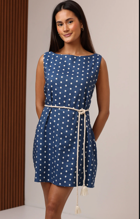 POLKA DOT & ROPE NAUTICAL DRESS
