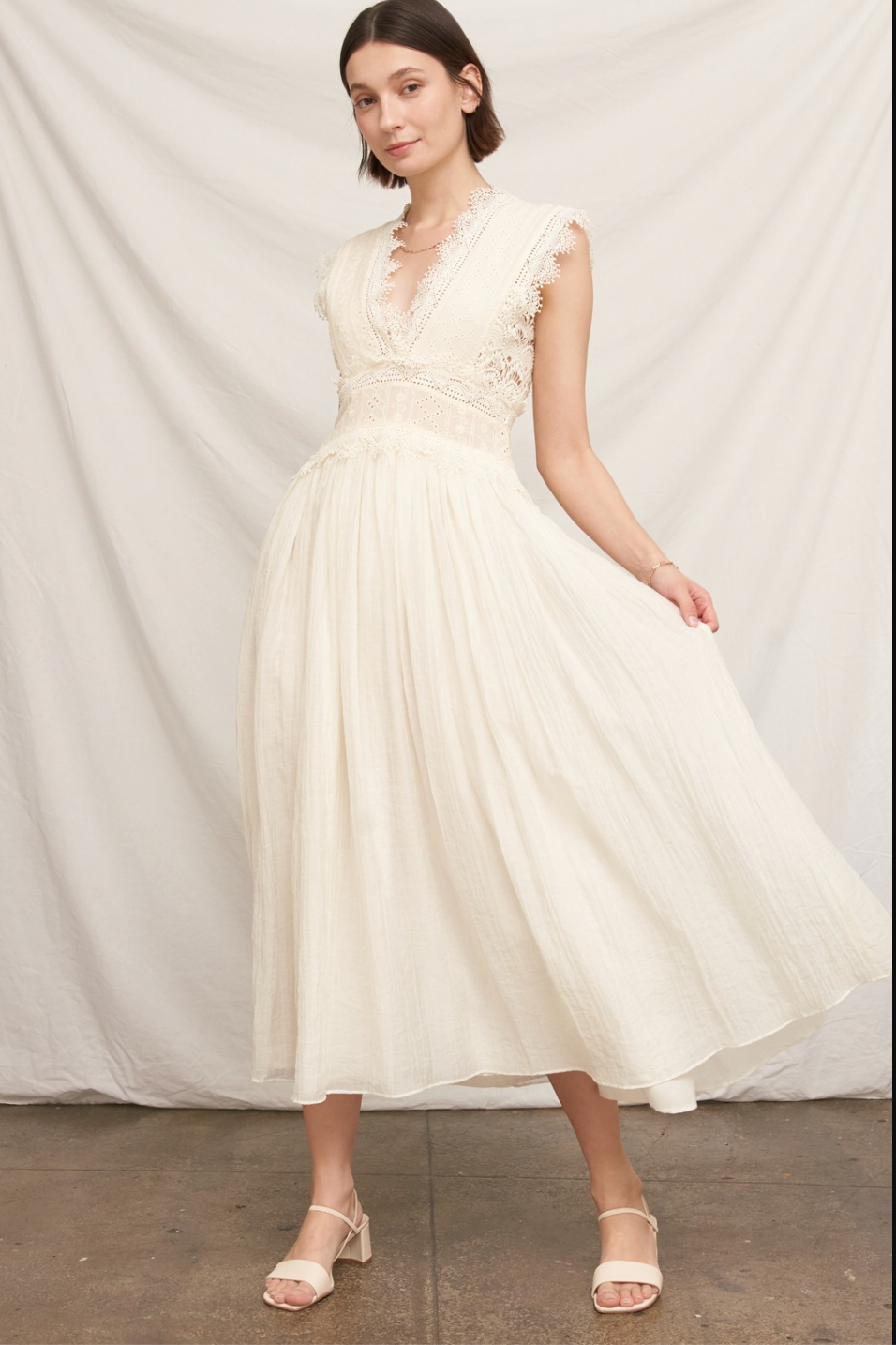 BELL OF THE BALL MIDI DRESS