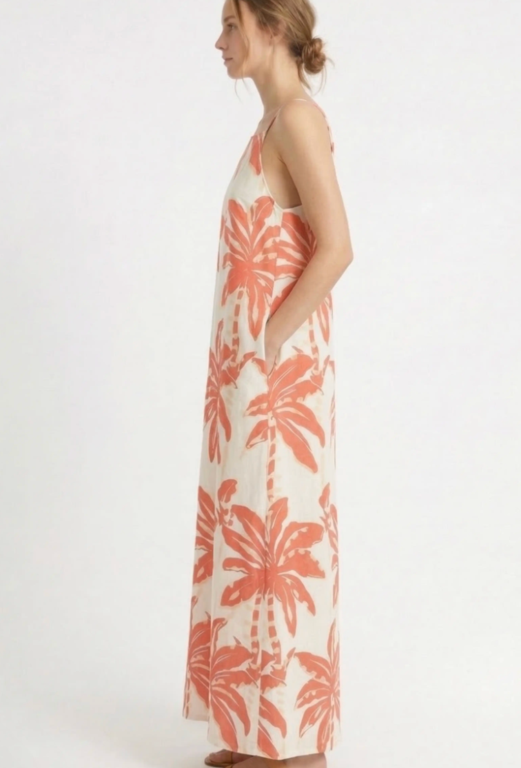 TROPIC PALM DRESS