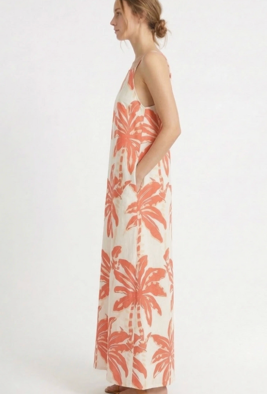 TROPIC PALM DRESS
