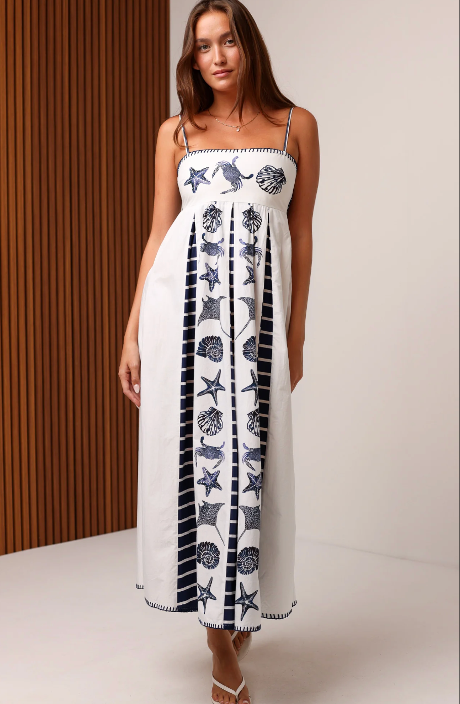SPOTTED RAY DRESS
