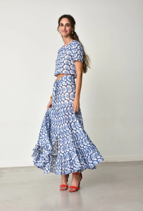 JULIE RETRO EYELET SKIRT & DRESS