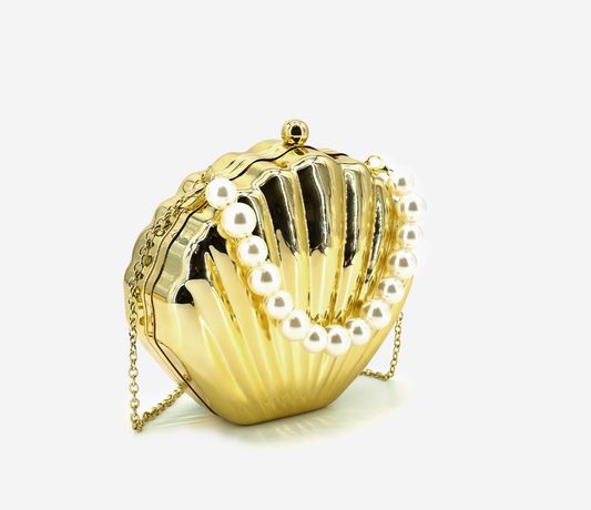 SEASHELL CLUTCH BAG
