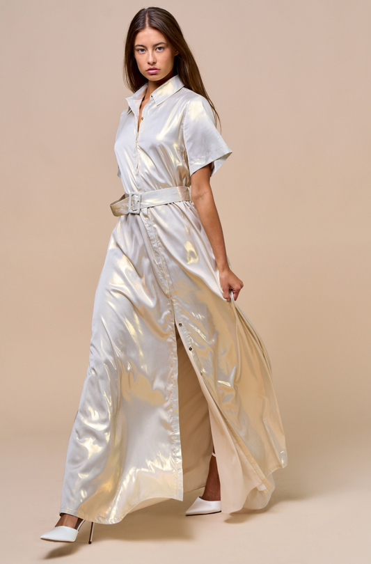 POLISHED MAXI DRESS
