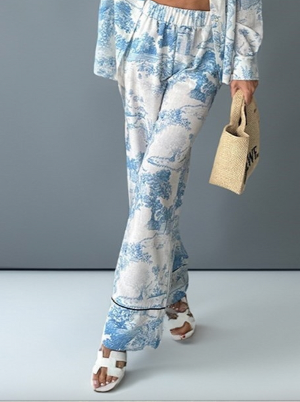 FRENCH LAUNDRY STRAIGHT LEG PANTS