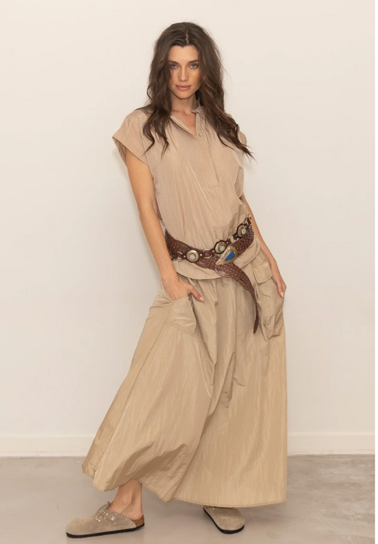 FLY PARACHUTE MAXI SKIRT