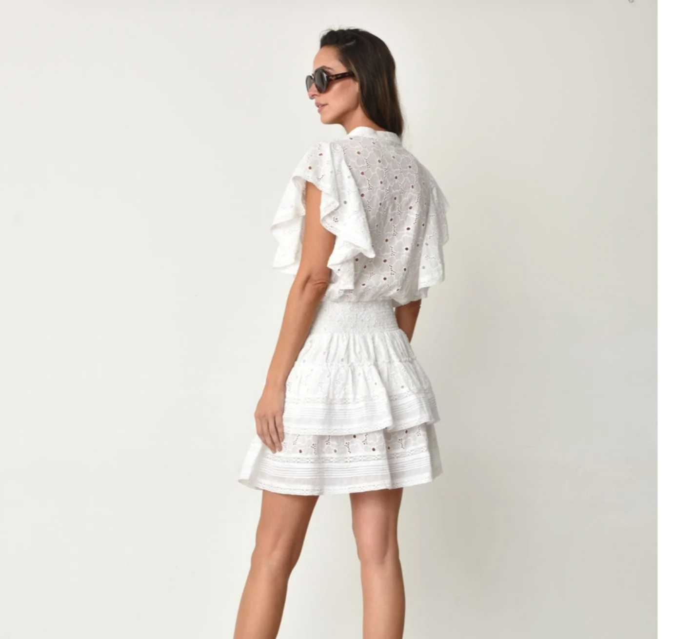 SHIFFLI EYELET DRESS