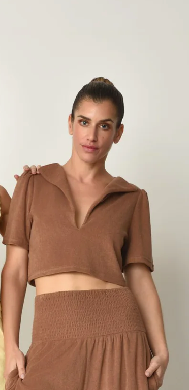 TERRY CLOTH TOP