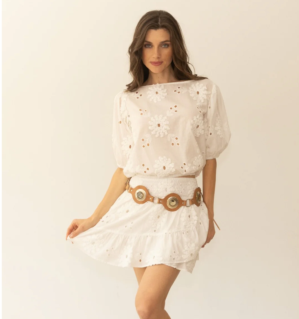 YAMMY MINI WRAP SKIRT