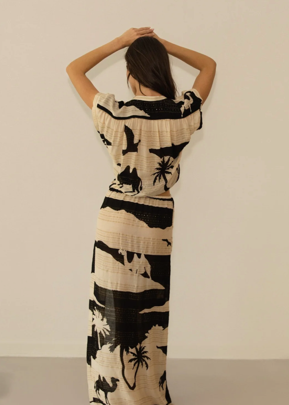 MARRAKESH PALM SARONG