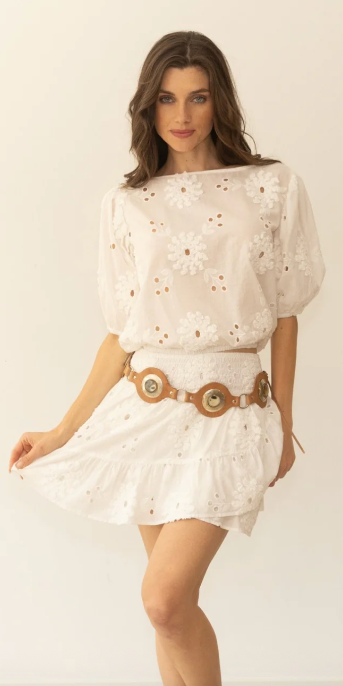 FLIPPED FOR FLOWERS TOP