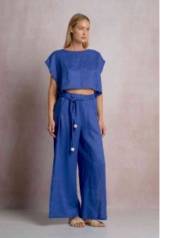 MSC CROP TOP AND PANT SET