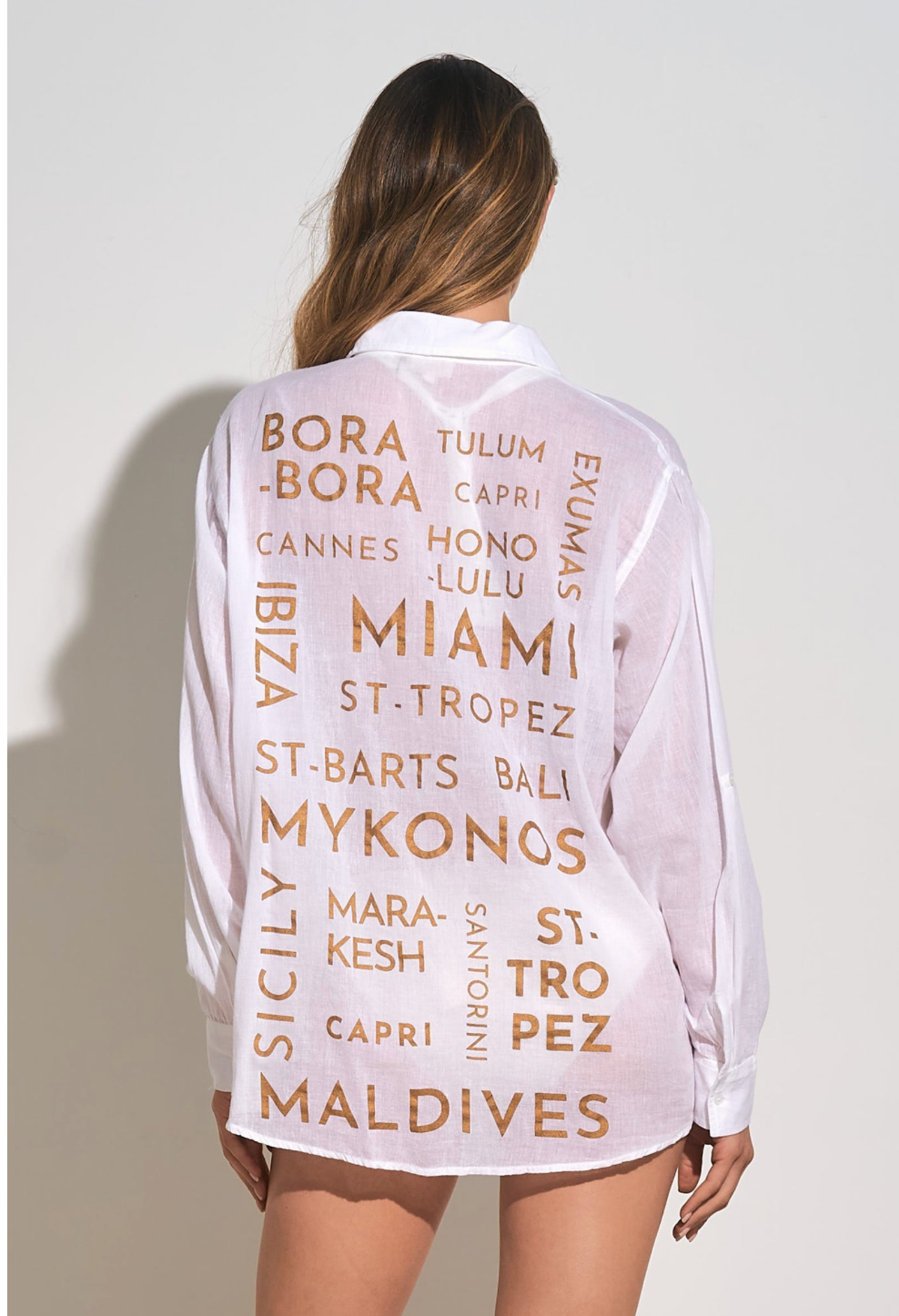 BRANDI'S CITY BUTTON DOWN SHIRT