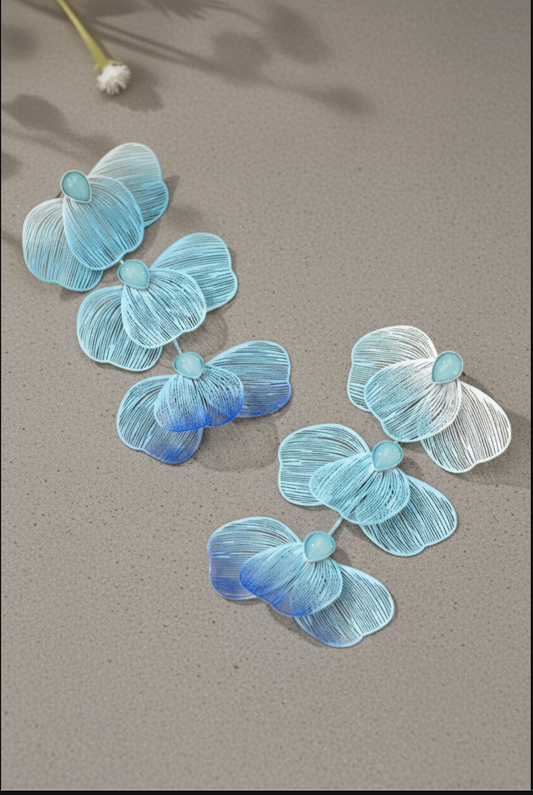 AZURE BLOOM EARRINGS