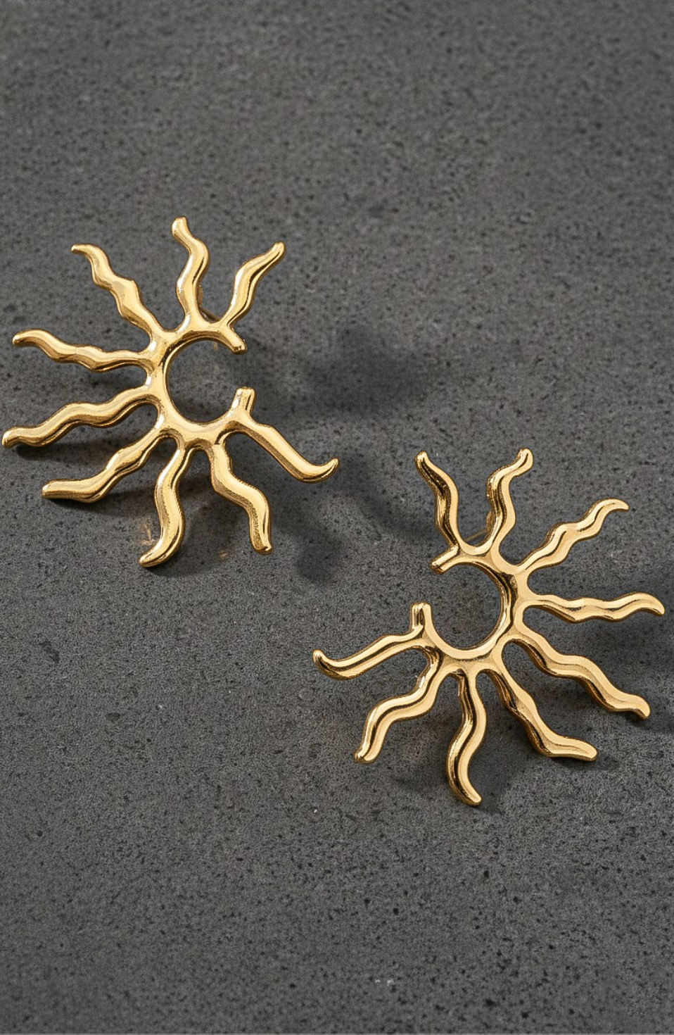 SUN BURST EARRINGS