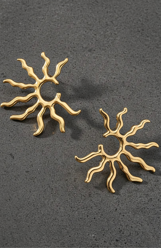 SUN BURST EARRINGS