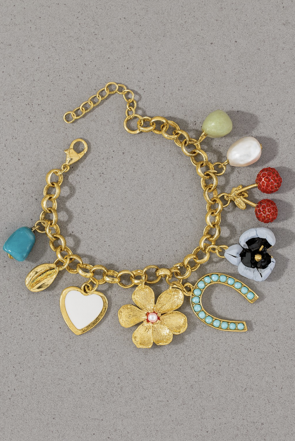 GET LUCKY CHARM BRACELET