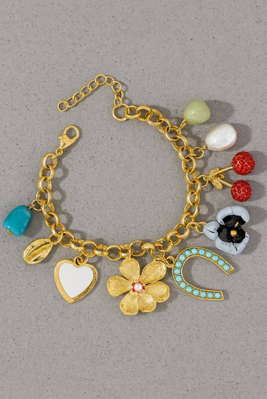 GET LUCKY CHARM BRACELET