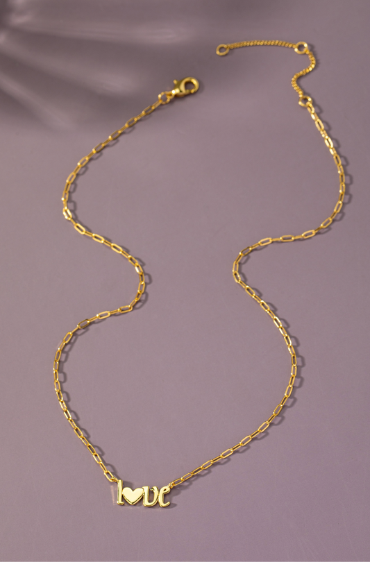 LOVE PENDANT NECKLACE