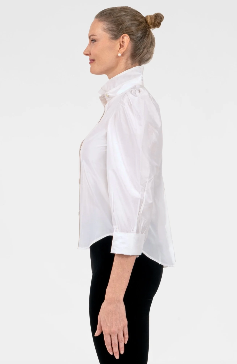 GUETTA SILK BLOUSE TOP