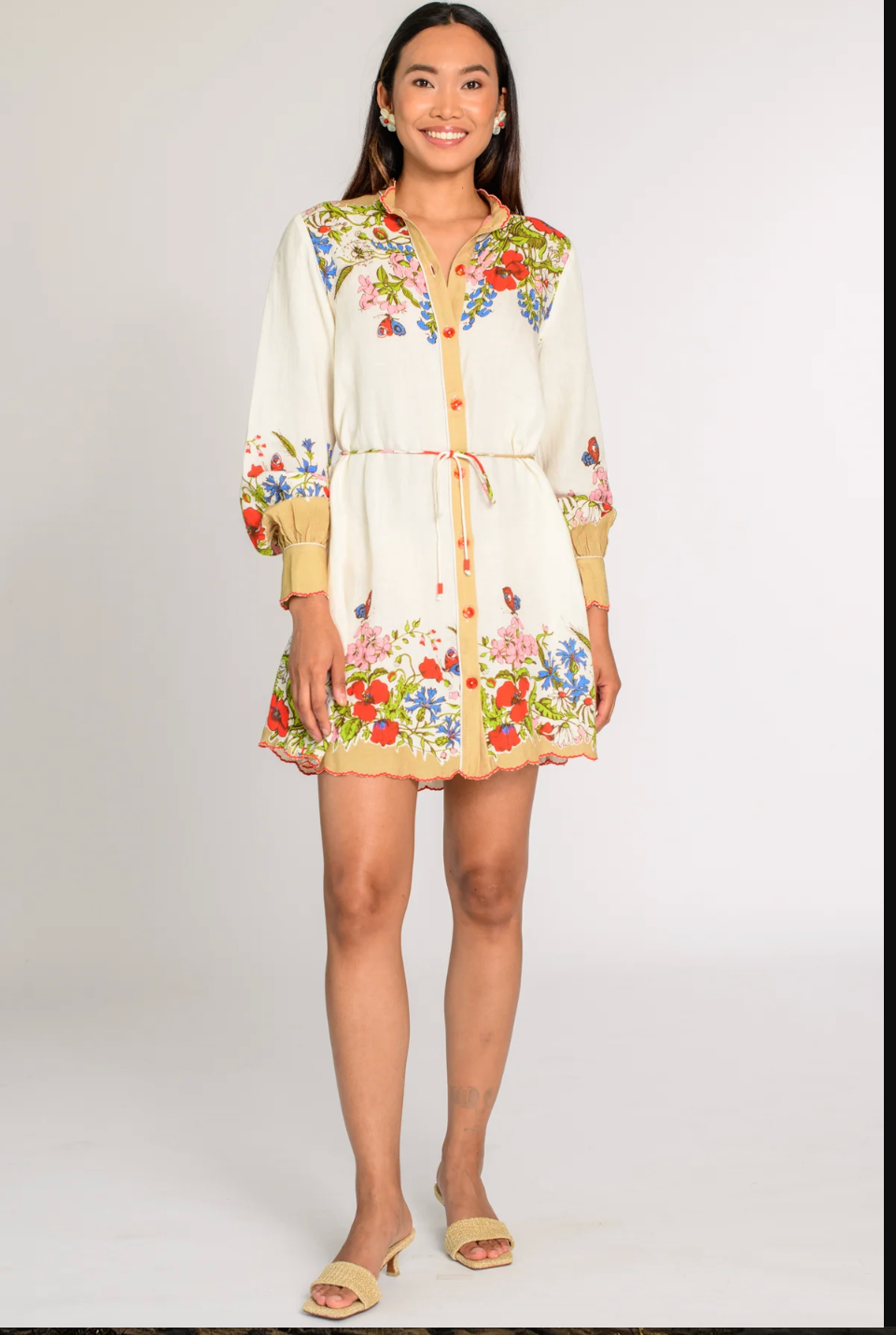 MARIPOSA GARDENIA DRESS