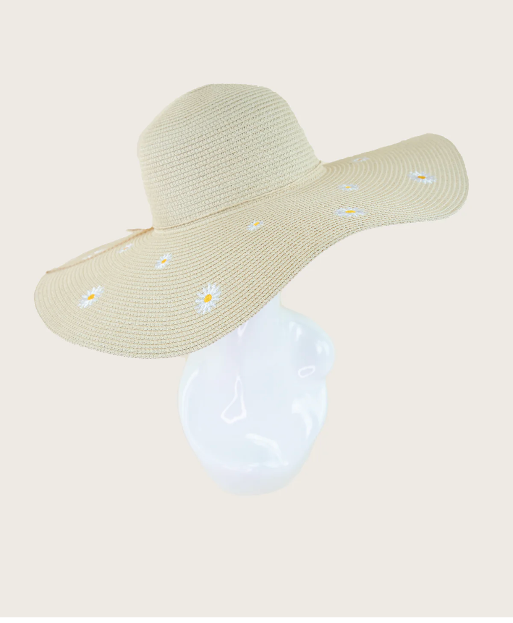 FUENTES DAISY STRAW HAT