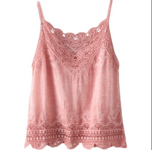 DAKOMA LACE TANK TOP