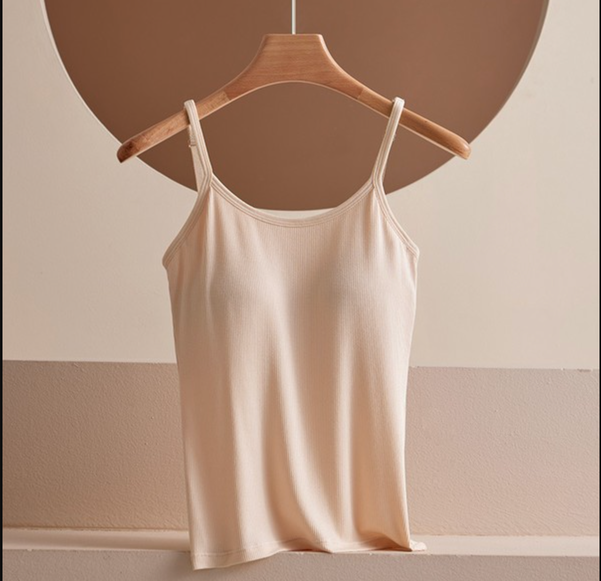 "NO NEED FOR A BRA' CAMI TOP