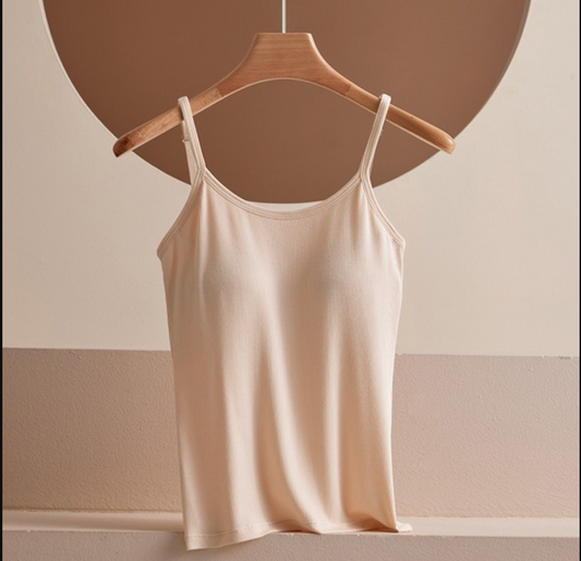 "NO NEED FOR A BRA' CAMI TOP