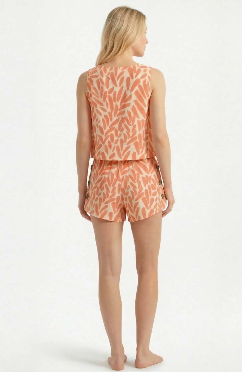 ALBATROS CORAL PRINT TANK TOP