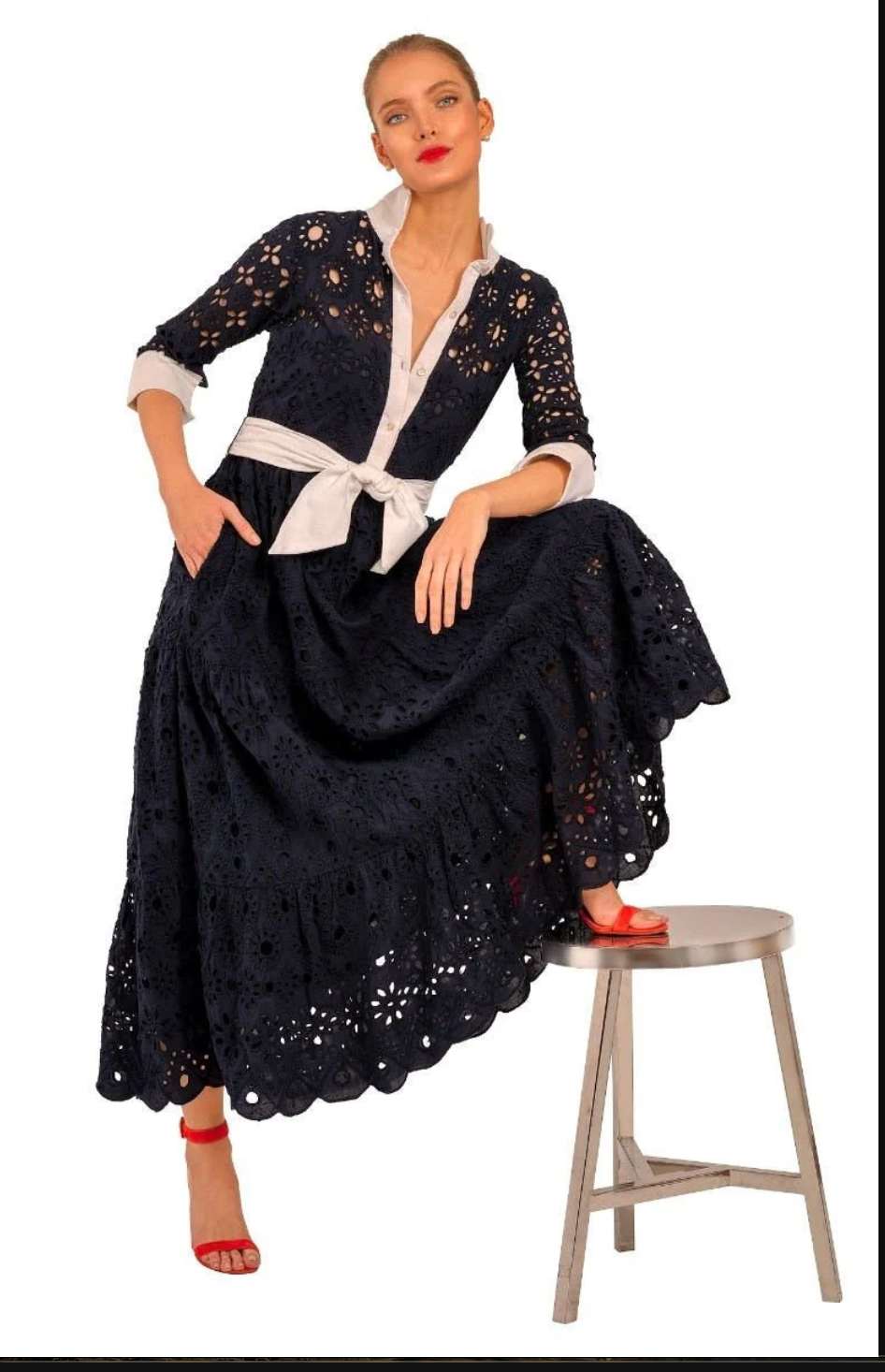 LITTLE BO PEEP MIDI DRESS