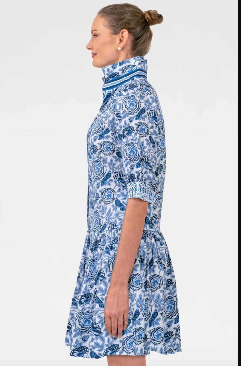 SO SWEET SHORT COLLARED DRESS
