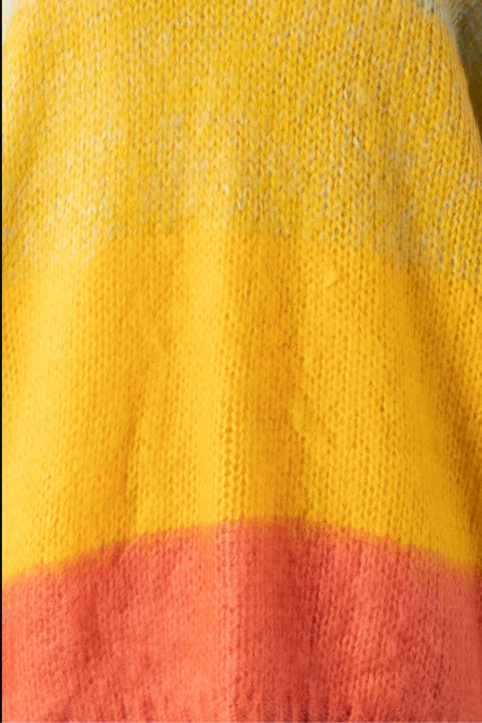 STRIPED OMBRE SUNSET SWEATER