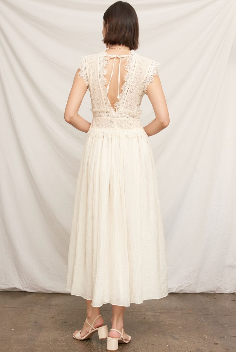 BELL OF THE BALL MIDI DRESS